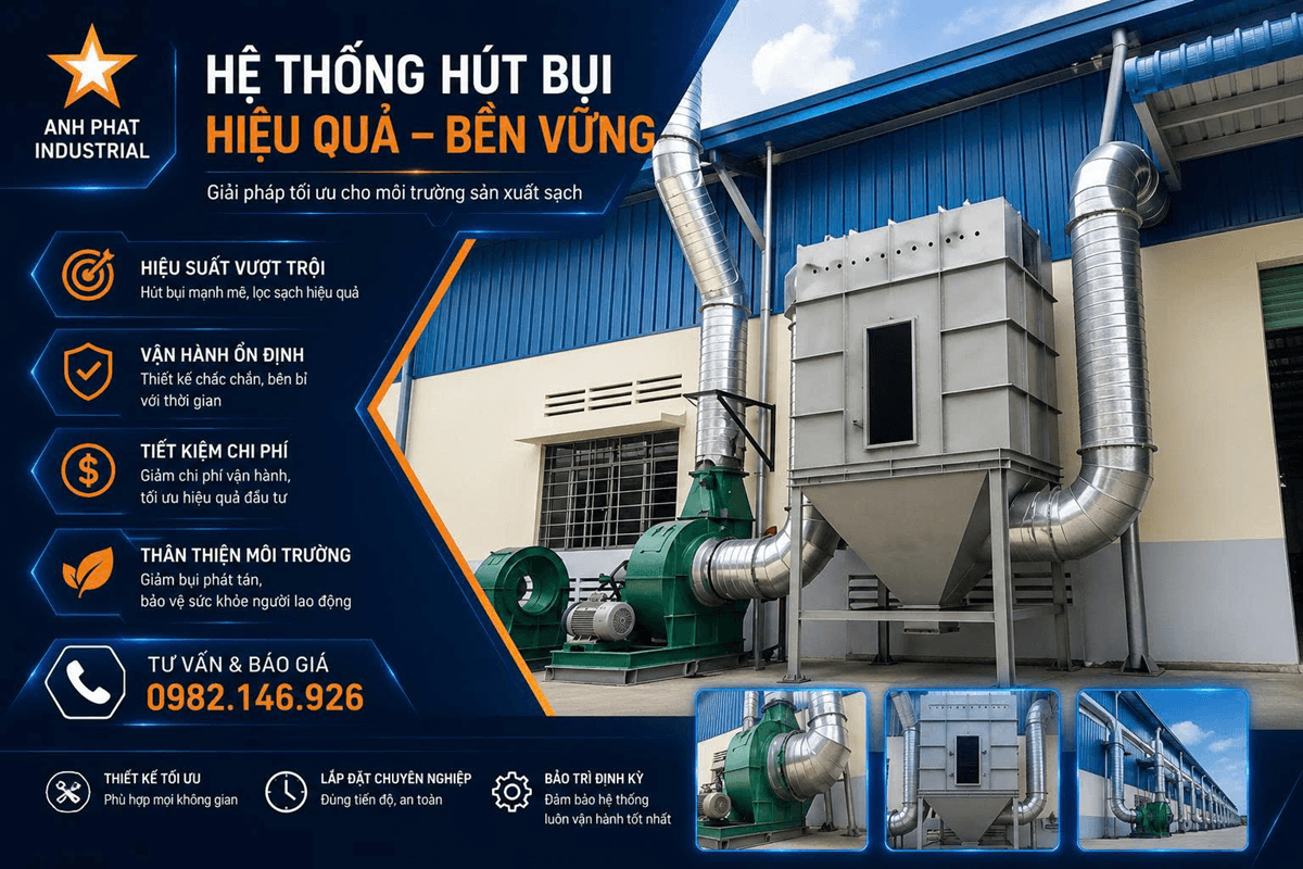 Hệ htoosng hút bụi anh phát