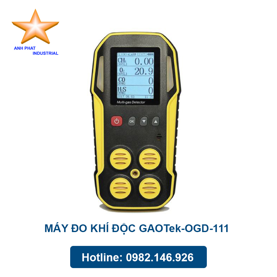 Máy đo khí độc GAOTek-OGD-111