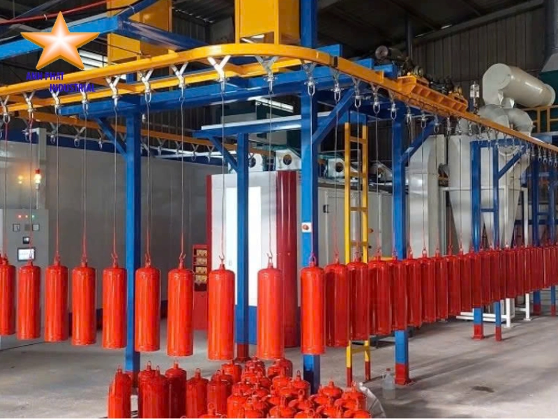 Dây chuyền xử lý bề mặt và sơn