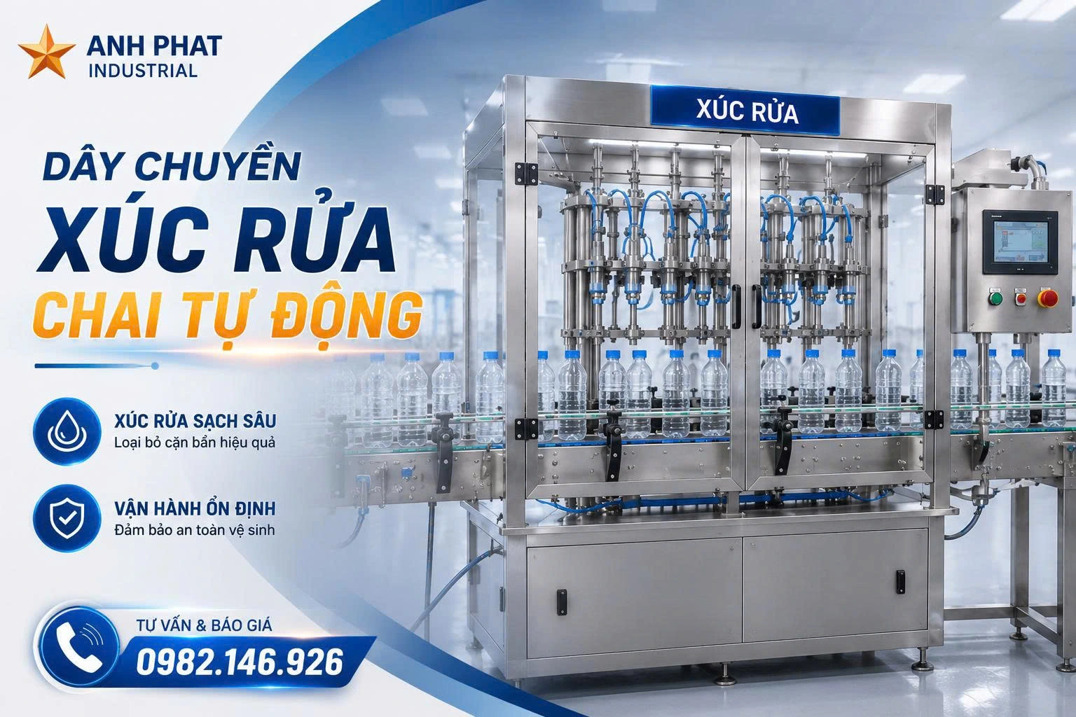 Dây chuyền xúc rửa