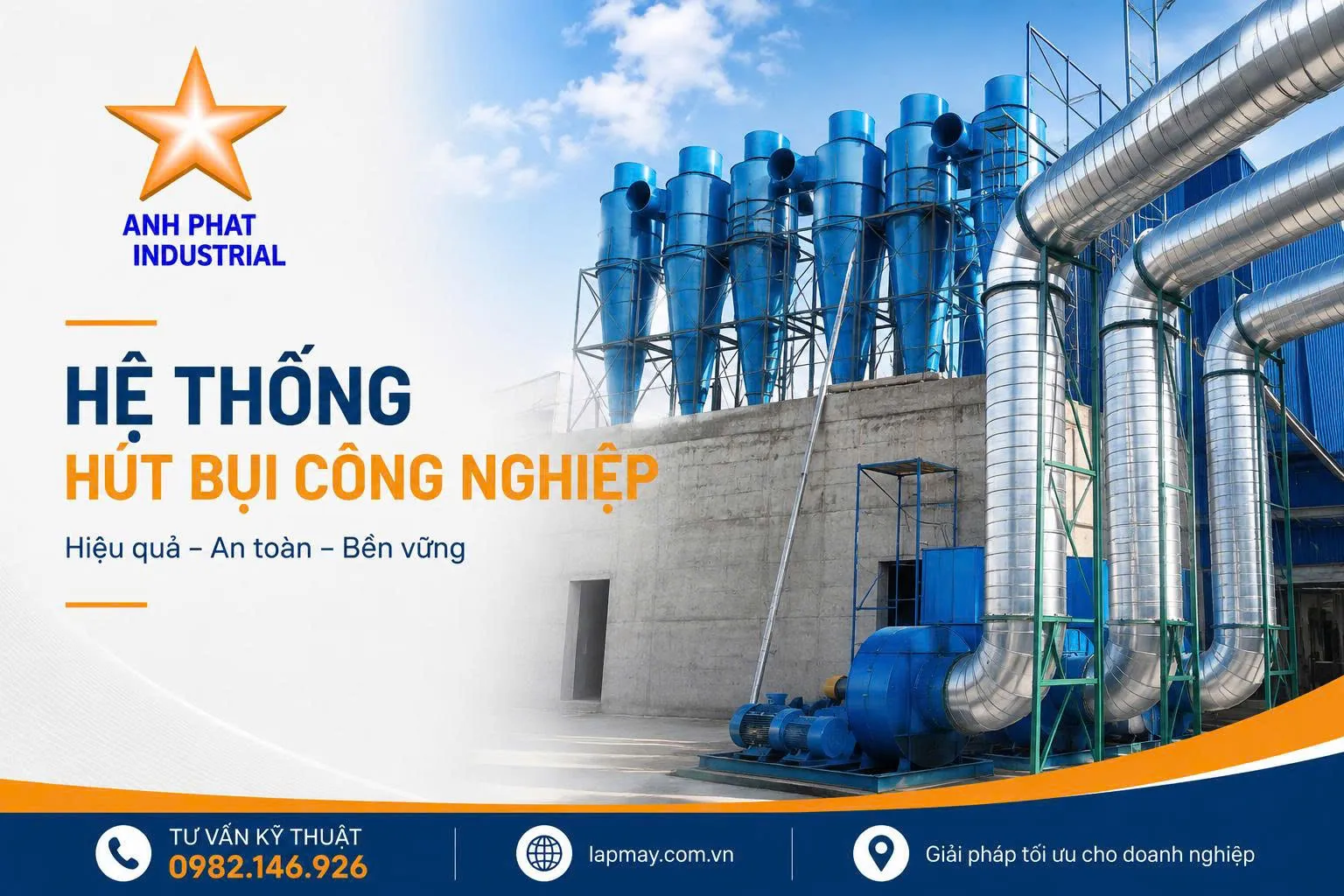 [Báo Giá] Thiết Bị Lọc Bụi Cyclone Chính Hãng Giá Tốt