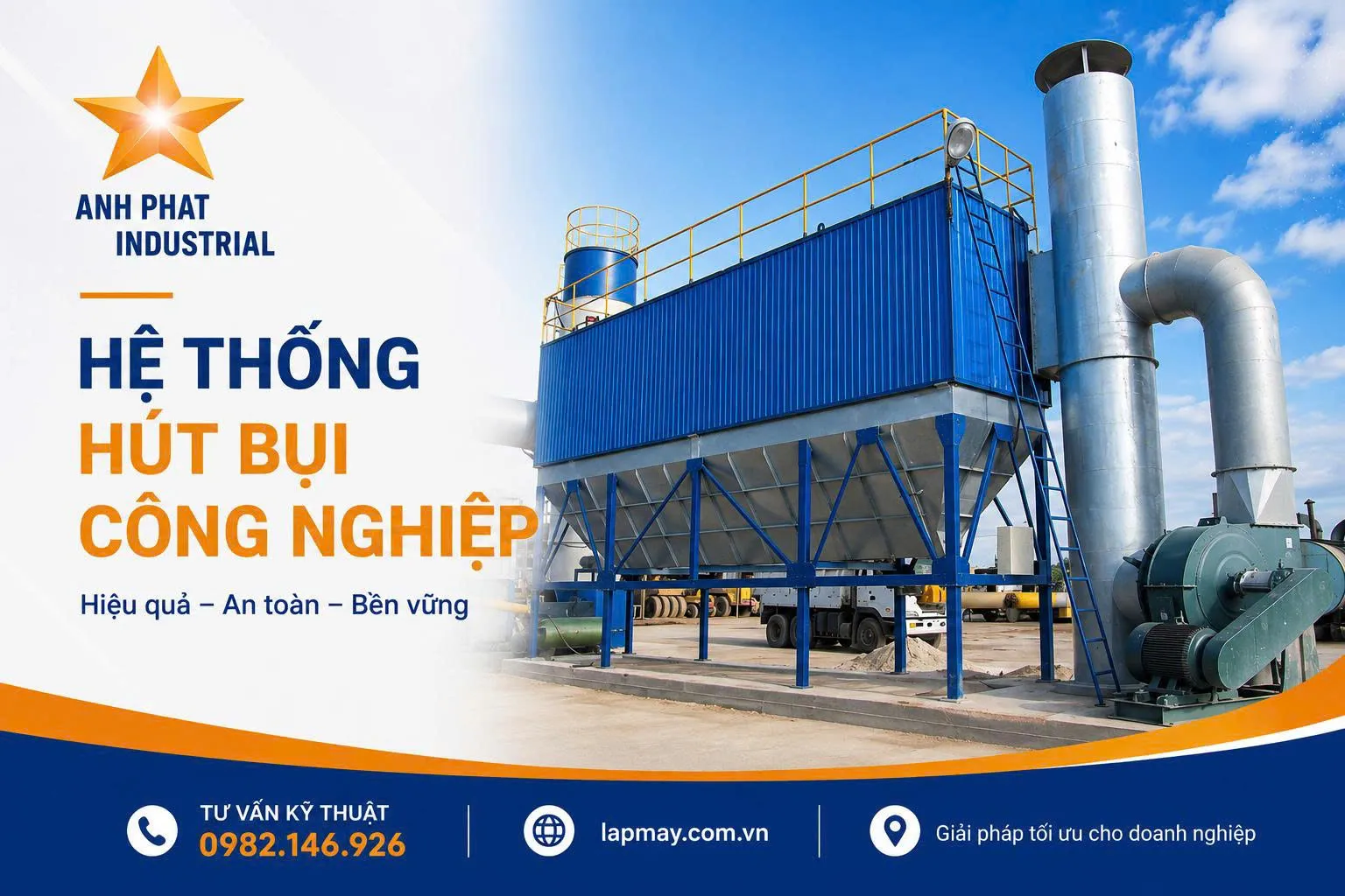 Hướng dẫn cách tính toán quạt hút hệ thống hút bụi trong trường hợp đặc biệt