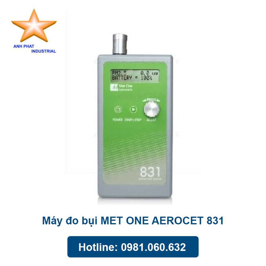 Máy đo bụi MET ONE AEROCET 831