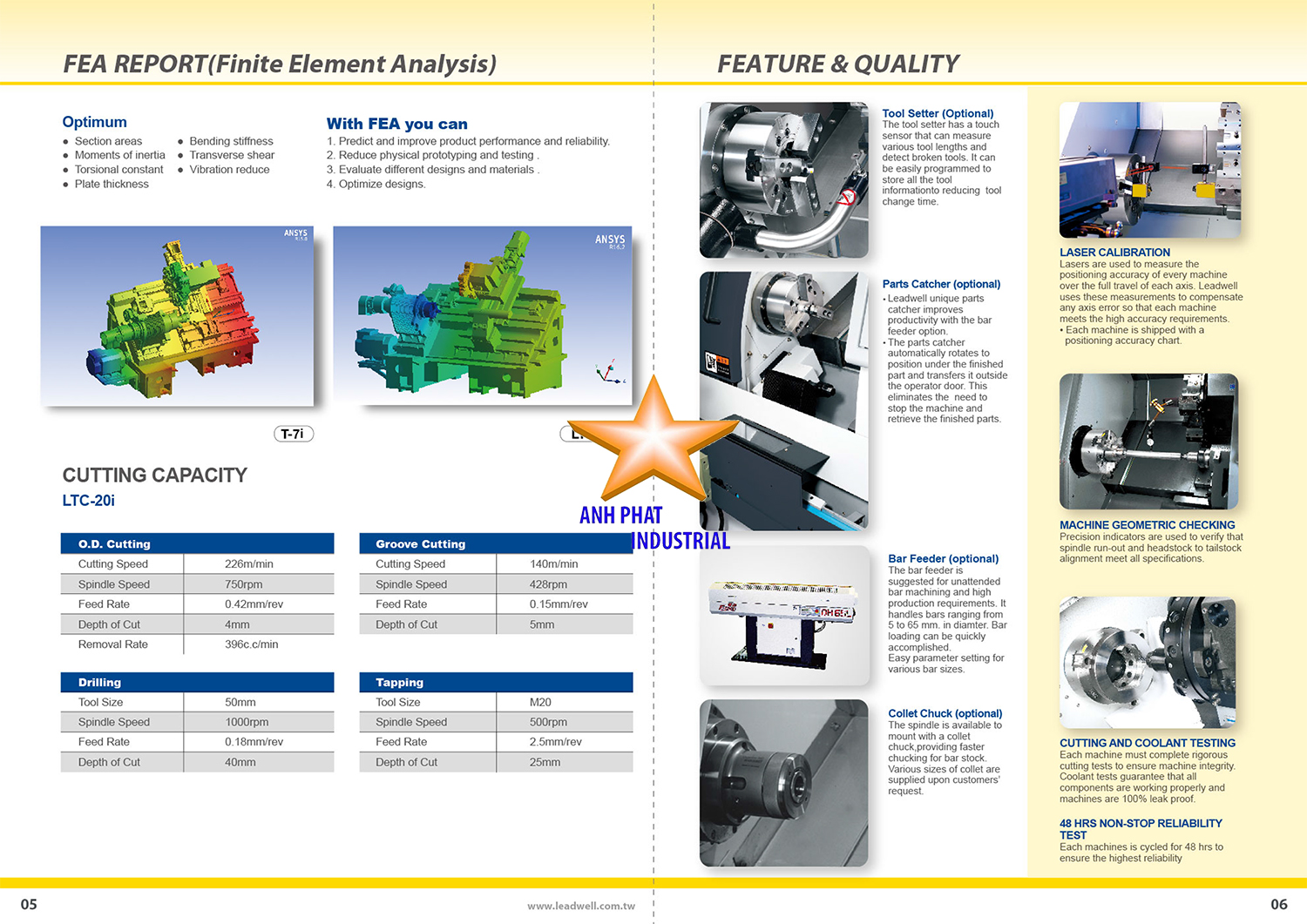 Thông số kỹ thuật và ứng dụng máy tiện CNC