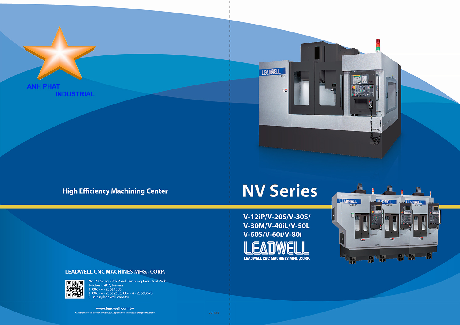 Máy phay Leadwell NV Series