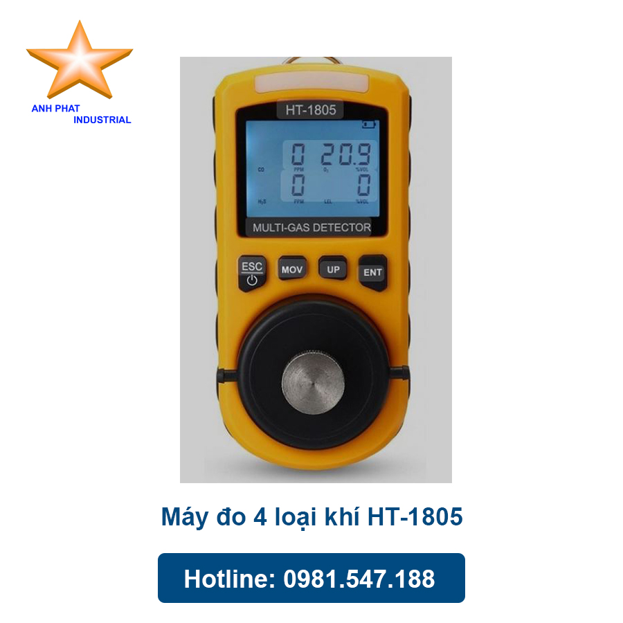 Máy đo 4 loại khí HT-1805
