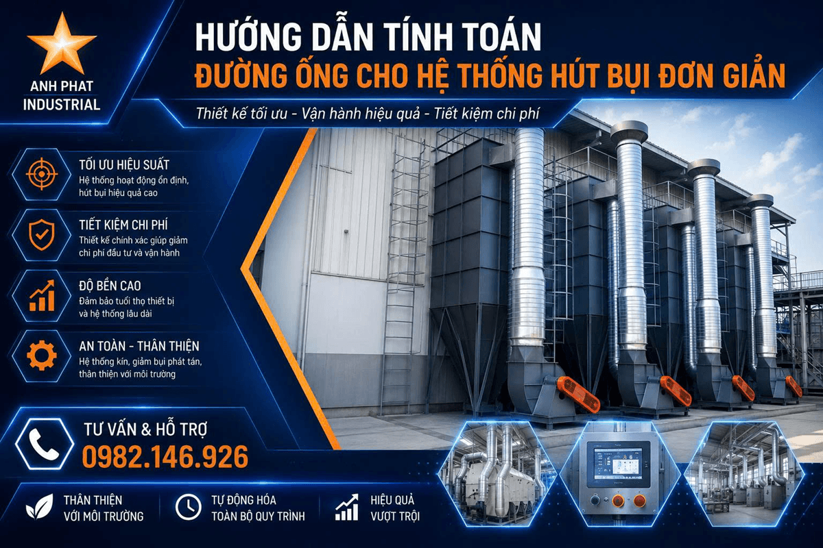 đường ống cho hệ thống hút bụi