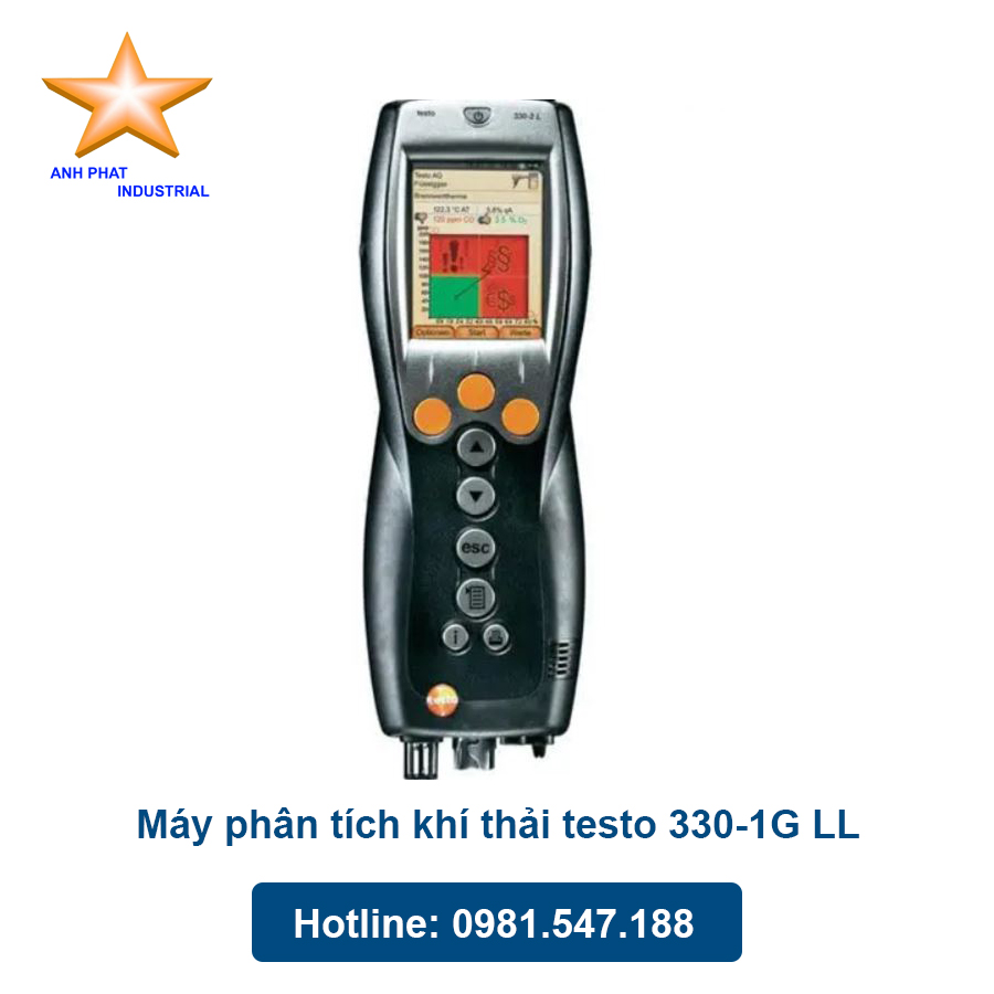 Máy phân tích khí thải testo 330-1G LL