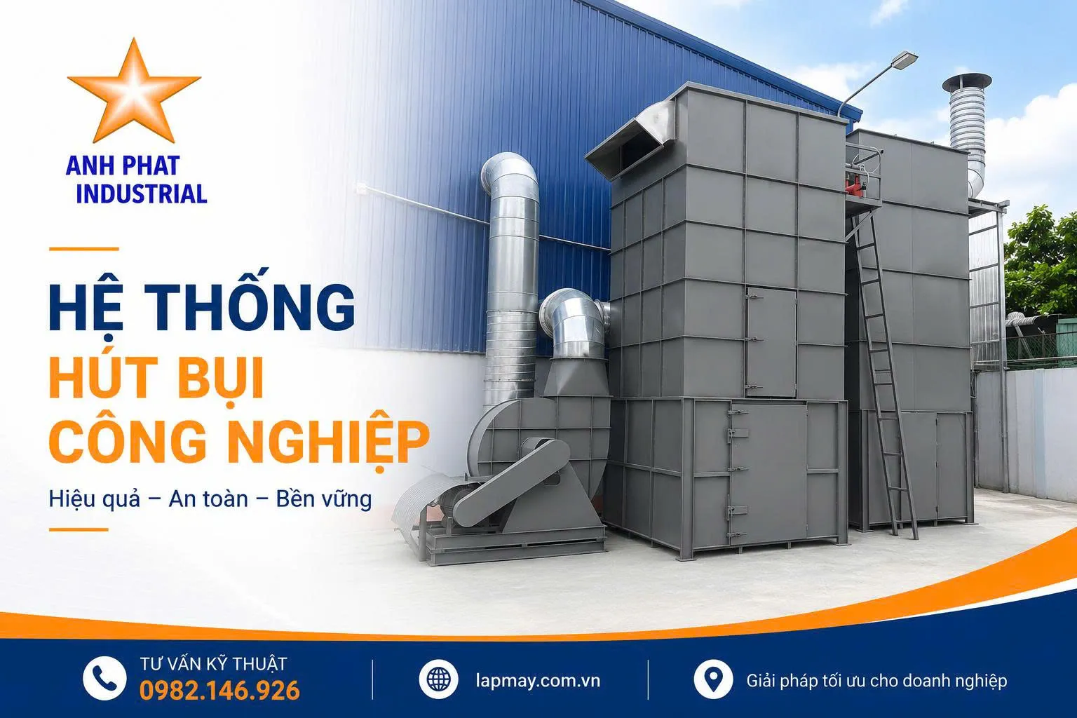 Công suất hệ thống hút bụi tay áo là gì ?