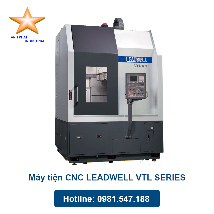 máy tiện CNC VTL-600M Leadwell (Đài Loan)