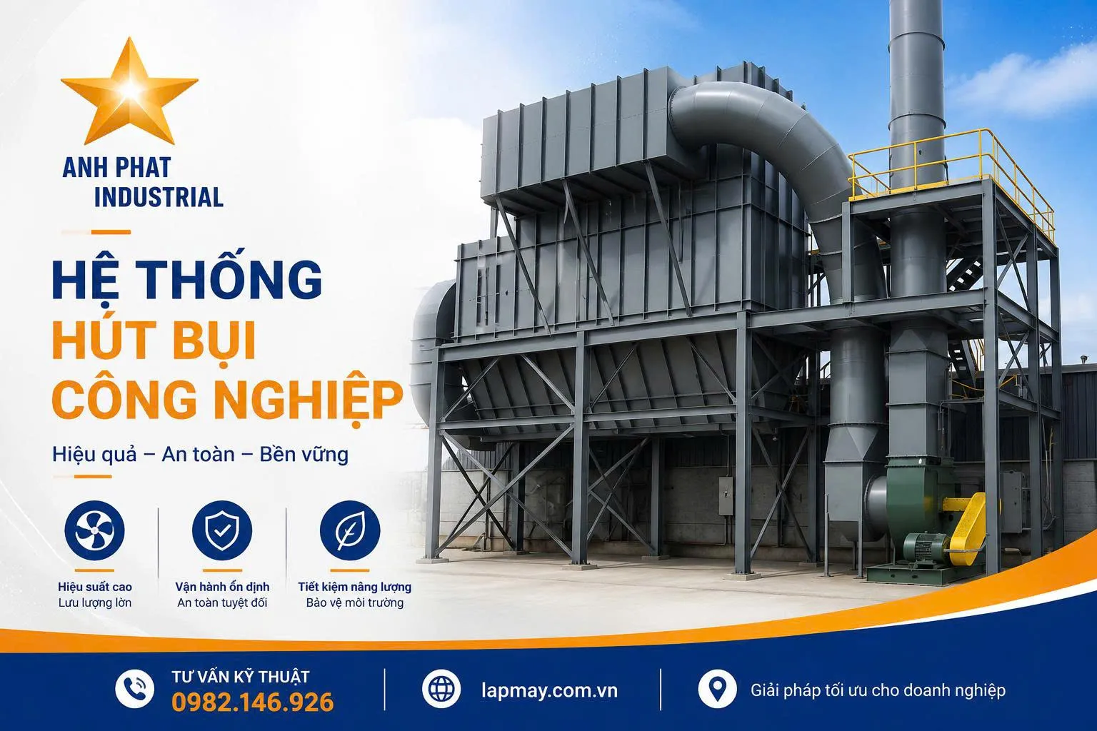 Cách tính toán quạt hút cho hệ thống hút bụi