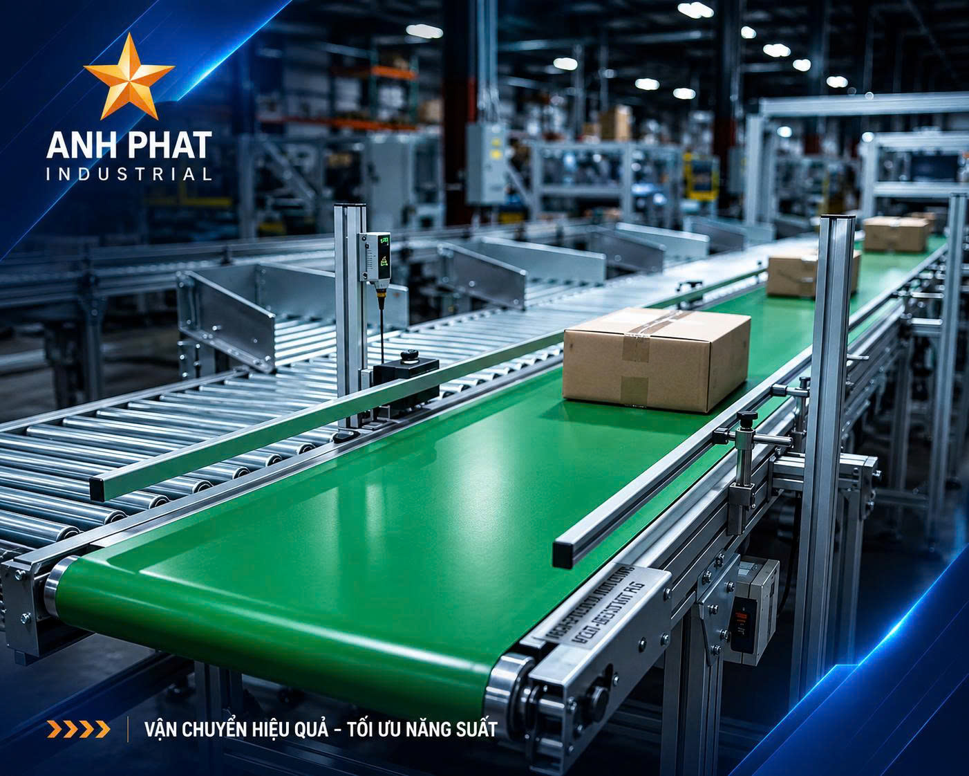 Anh Phát Group cung cấp giải pháp băng tải vận chuyển "may đo" cho mọi ngành công nghiệp