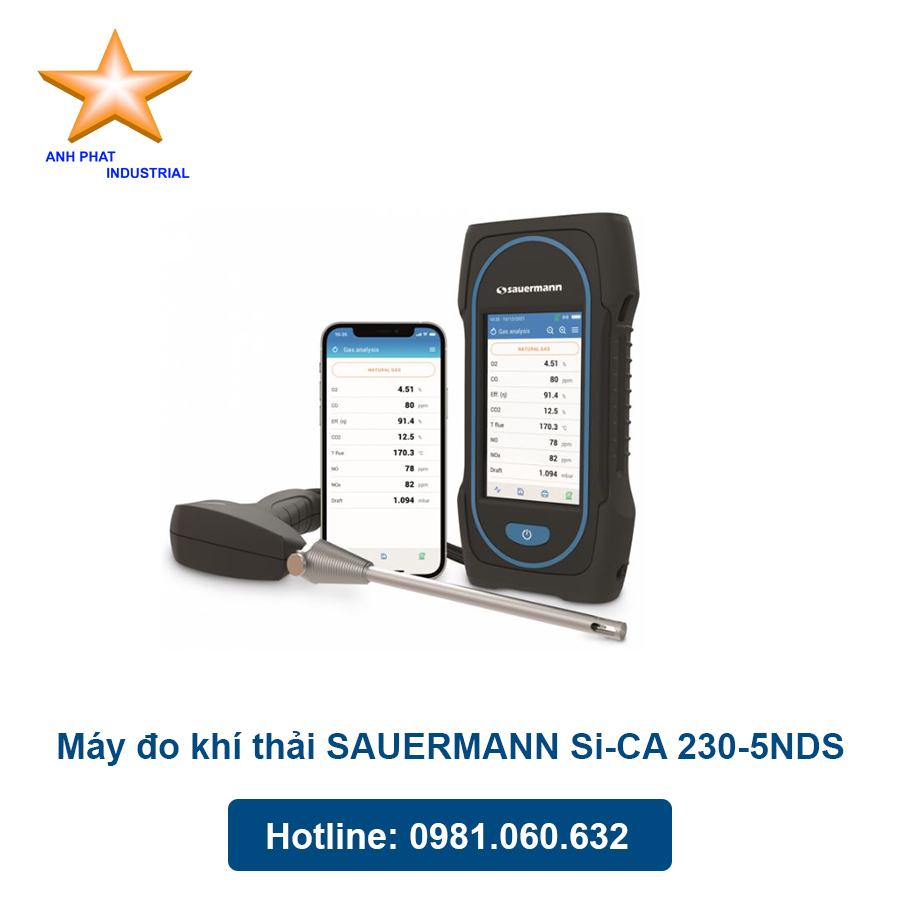 Máy đo khí thải SAUERMANN Si-CA 230-5NDS