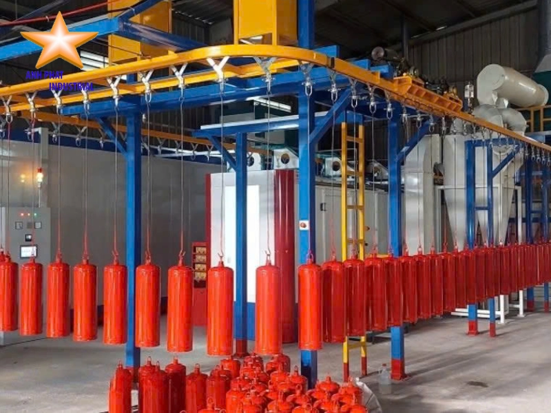 Tối ưu hiệu quả với dây chuyền sơn tự động