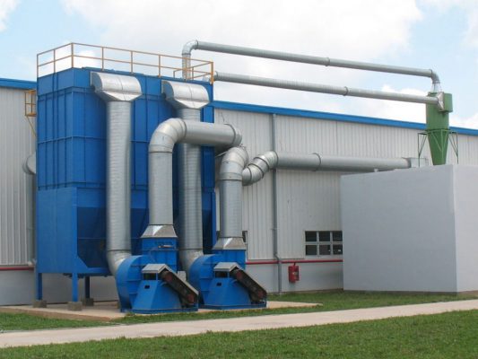 Nguyên lý hoạt động của thiết bị lọc bụi tay áo
