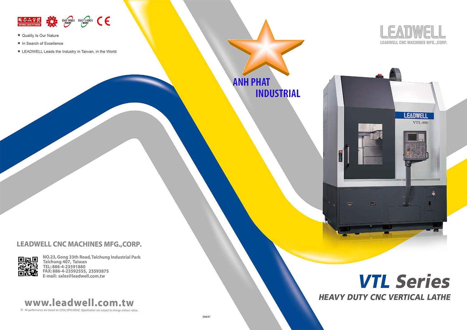 máy tiện leadwebll vtl series