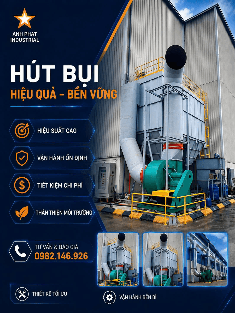 Hệ thống hút bụi hiệu quả