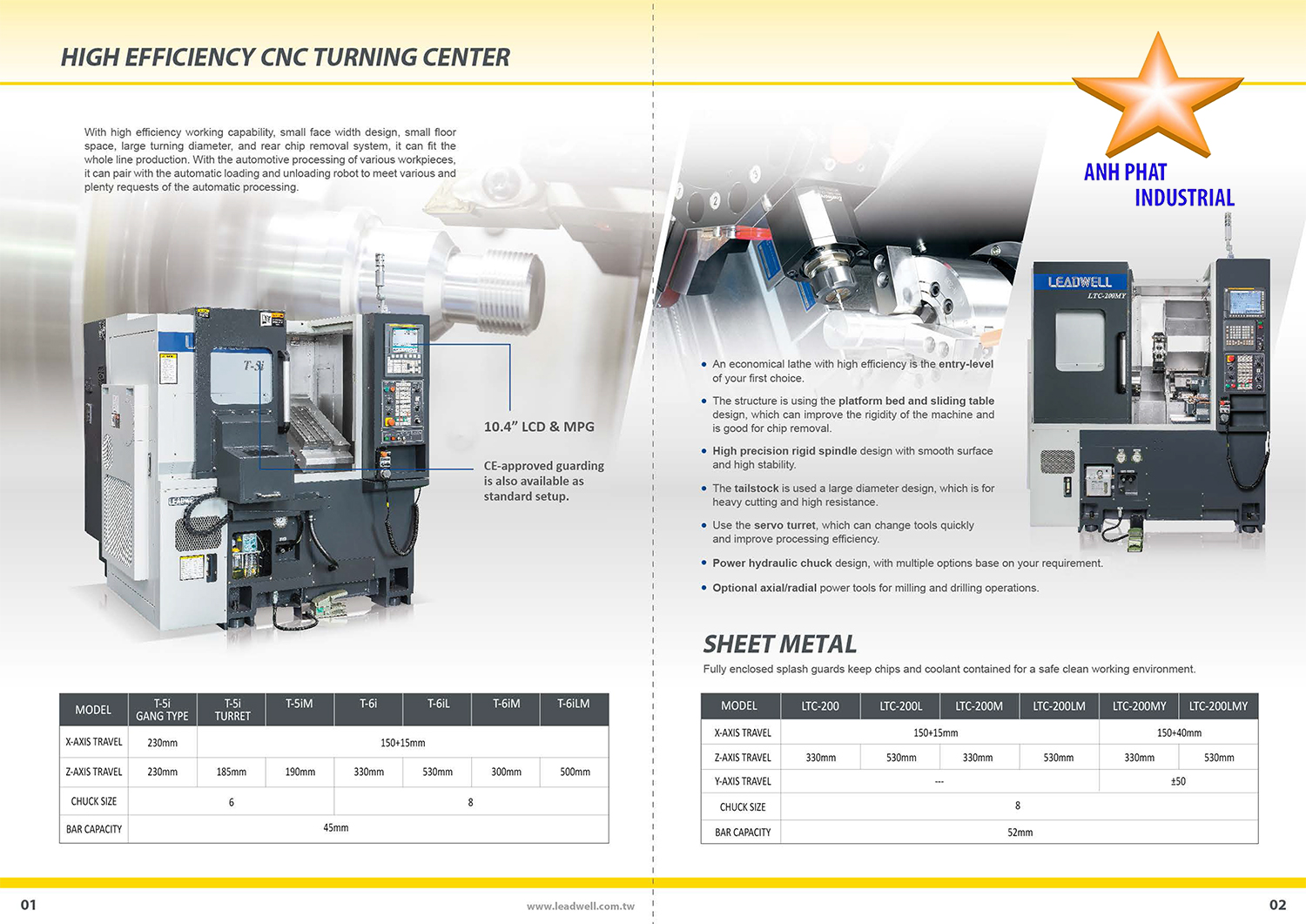 Thông số kỹ thuật và ứng dụng máy tiện CNC