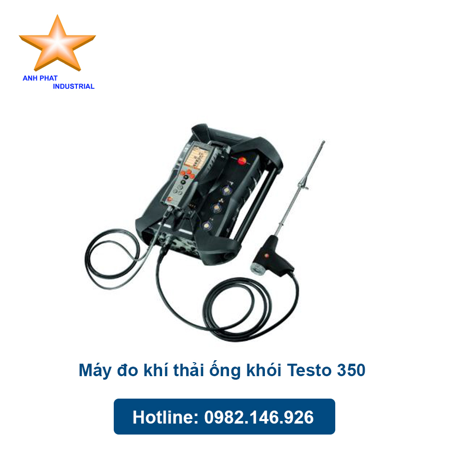 Máy đo khí thải ống khói Testo 350