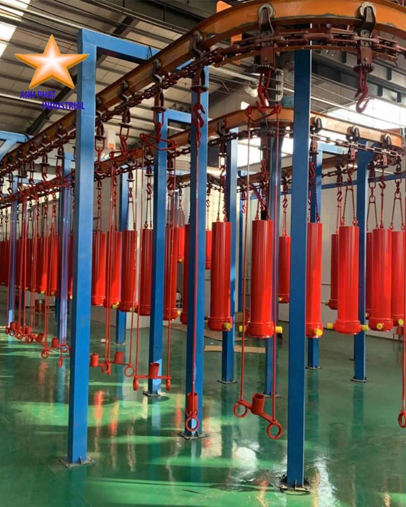 Cung cấp dây chuyền sơn tự động chất lượng cao cho khách hàng đạt chuẩn