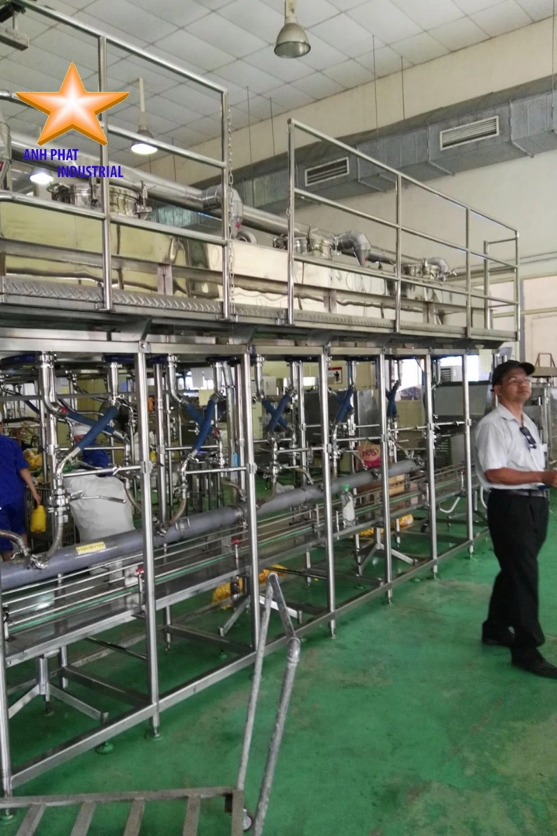 Anh Phát Group tích hợp các thiết bị công nghiệp phụ trợ vào dây chuyền sản xuất chính một cách đồng bộ hiệu quả