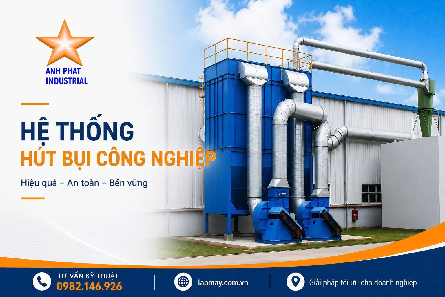 Hướng Dẫn Tính Toán Công Suất Cho Hệ Thống Hút Bụi Cyclone
