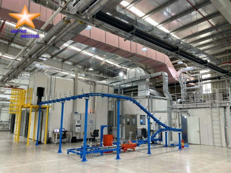 Anh Phát Group mang đến những dây chuyền sơn tự động chất lượng cao cho khách hàng