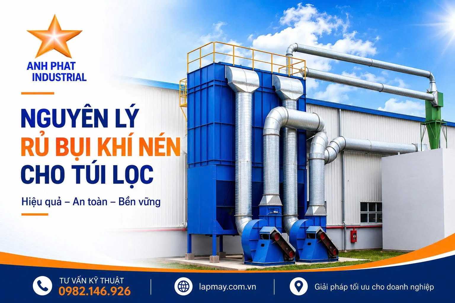 Cách tính toán công suất cho hệ thống hút bụi tay áo